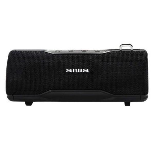 Altavoz Bluetooth Portable Aiwa Bst-500 Black Bt 5.0 Tws Micro Integrado 2x12w Rms Sumergible Ip67 Bateria 2000mah