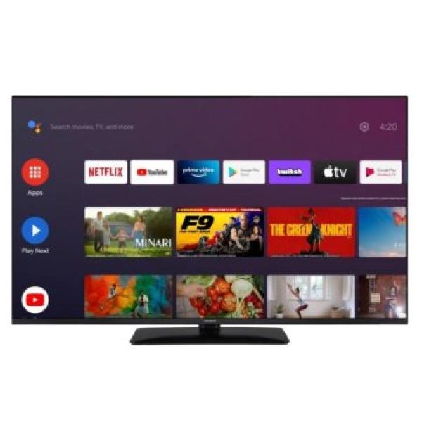 Televisor 50" Aiwa 50an7503uhd Infinity 4k Smart Tv Android Dvbt2 2x10w 4xhdmi 2xusb Bt Wifi/lan