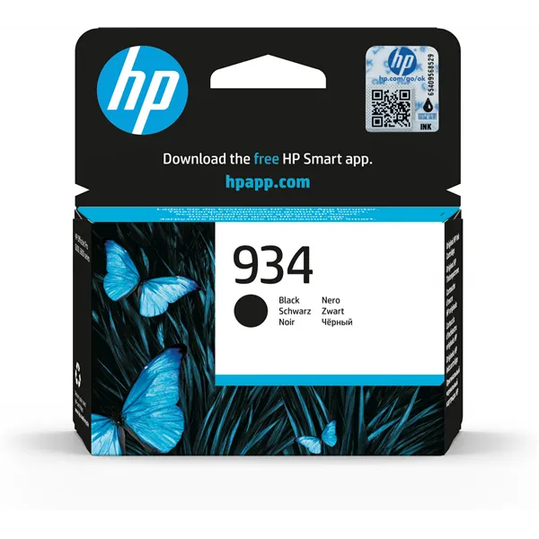 HP 934 Negro C2P19AE - Cartucho de Tinta Original