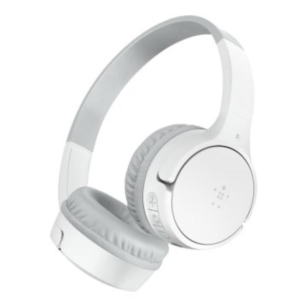 Auricular Bluetooth Belkin Aud002btwh Soundform Mini Kids Color Blanco