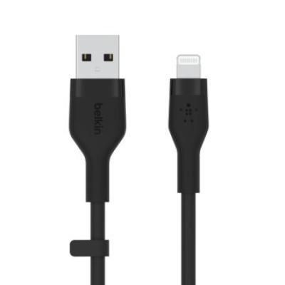 Cable Belkin Caa008bt2mbk Usb-a A Lightning Silicona Clip 1m