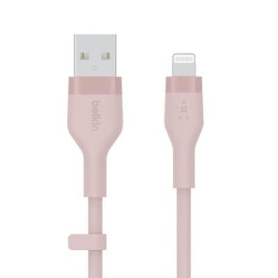 Cable Belkin Caa008bt2mpk Usb-a A Lightning Silicona Clip 1m