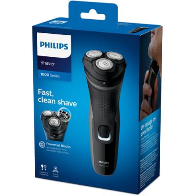 Afeitadora Philips S1231/41 3 Cabezales Flexibles 4d Uso En