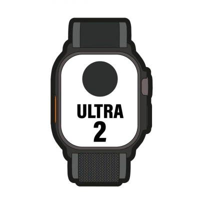 Apple Watch Ultra 2/ GPS/ Cellular/ 49mm/ Caja de Titanio Negro