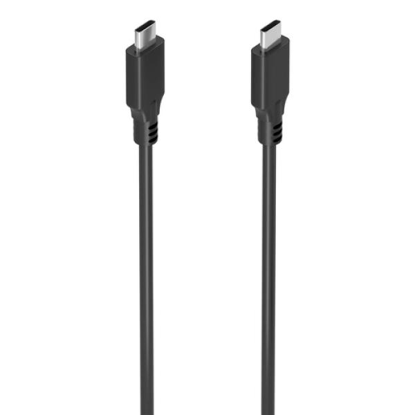 Cable USB 3.2 Tipo-C Aisens A107-0874 20GBPS 5A 100W/ USB Tipo-C Macho - USB Tipo-C Macho/ Hasta 100W/ 2m/ Gris