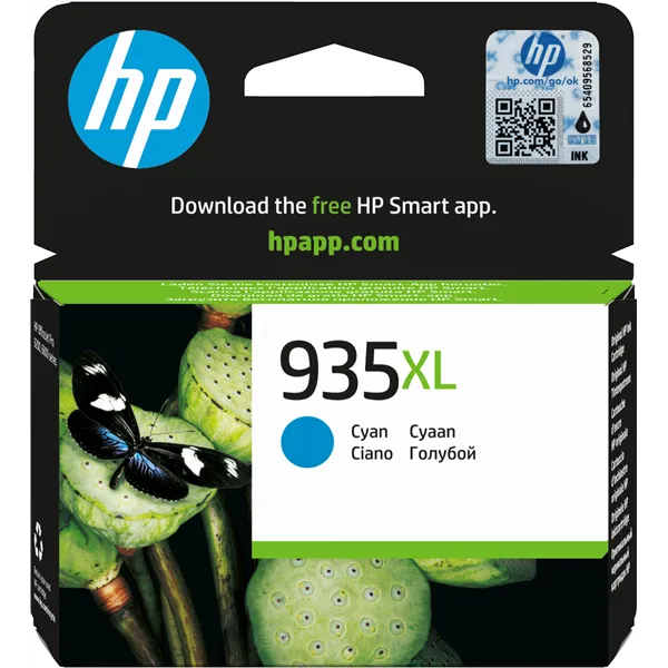 HP 935XL Alta Capacidad Cian C2P24AE - Cartucho de Tinta Original