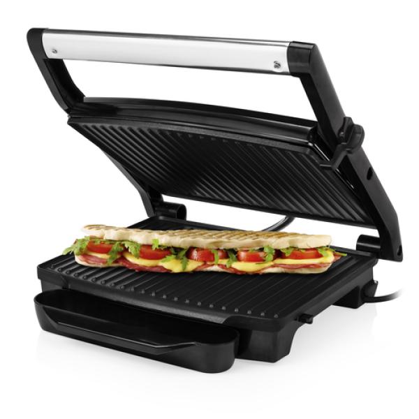 Grill Eléctrico Princess Panini Grill 112415/ 2000W/ Tamaño 30*24cm