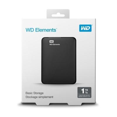 Disco Externo Western Digital WD Elements Portable 1TB/ 2.5'/