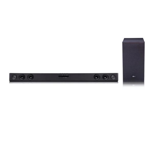 Barra de Sonido con Bluetooth LG SQC2/ 300W/ 2.1/ Negra