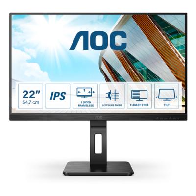 Aoc 22p2q monitor 22" hdmi dvi usbhub aa mm