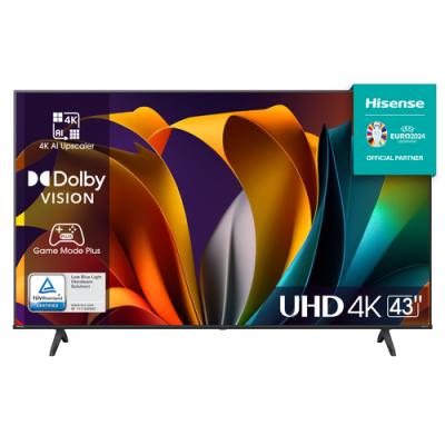 Hisense 43a6n tv 43" 4k stv 3xhdmi 2xusb bth wf