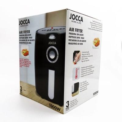 Freidora por Aire / Sin Aceite Jocca 1459/ 1000W / Capacidad