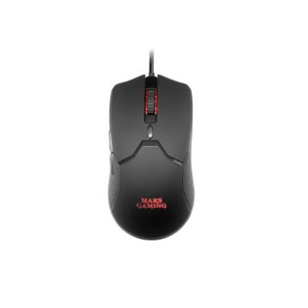 (km0) Mouse Mars Gaming Rgb Mmv 10000dpi Switches Mecanicos Kailh Iluminacion Rgb Cable Cash30