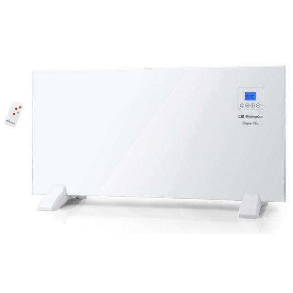 PANEL CALEFACTOR RADIANTE ORBEGOZO REH 2000A BLANCO - 2000W - DISPLAY LCD - TERMOSTATO DIGITAL - CONTROL TÁCTIL - MANDO A DISTAN