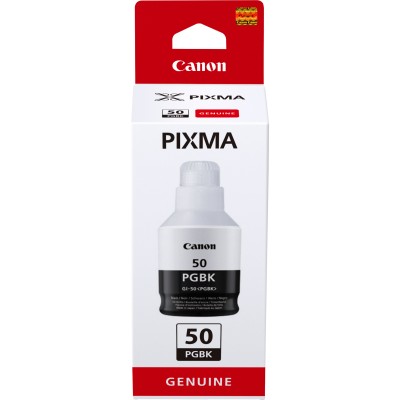 Botella de Tinta Original Canon GI-50/ Negro