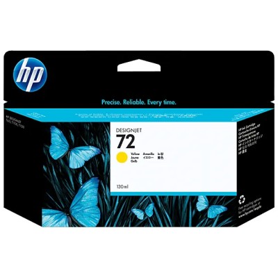 HP 72 Amarillo C9373A - Cartucho de Tinta Original