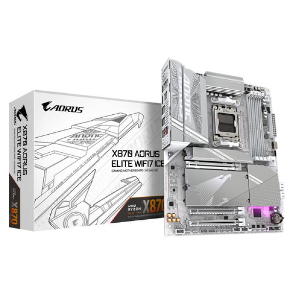 Gigabyte placa base x870 a elite wf7 ice  atx am5