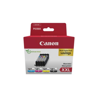 Cartucho de Tinta Original Canon CLI-581XXL Multipack Alta