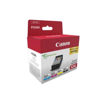 Cartucho de Tinta Original Canon CLI-581XXL Multipack Alta