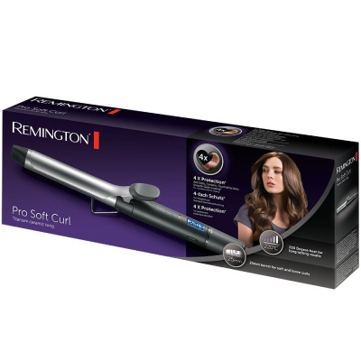 Rizador para el Pelo Remington Pro Soft Curl CI6525/ Negro y