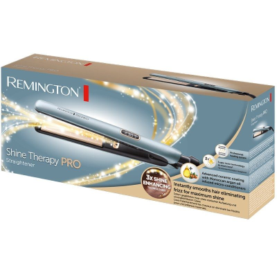 Plancha para el Pelo Remington Shine Therapy Pro S9300/ Azul