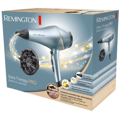 Secador Remington Shine Therapy Pro AC9300/ 2200W/ Iónico/