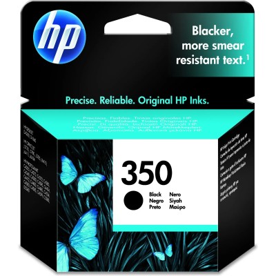 HP 350 Negro CB335E - Cartucho de Tinta Original