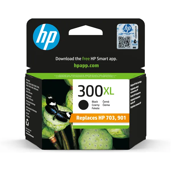 HP 300XL Alta Capacidad Negro CC641EE - Cartucho de Tinta Original