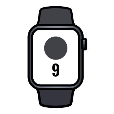 Apple Watch Series 9/ GPS/ 41mm/ Caja de Aluminio Medianoche/