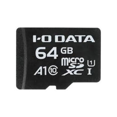 Memoria Sd Micro 64gb I-o Data Msd-a1 C10 Con Adaptador A Sd