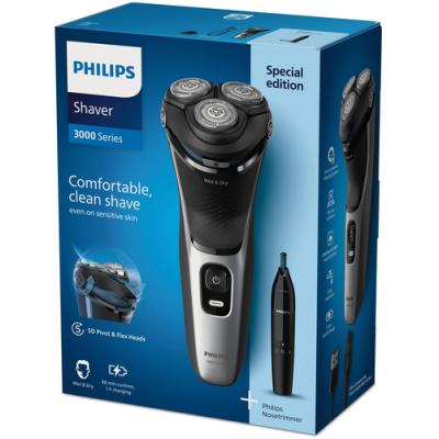 Afeitadora Philips Shaver Series 3000 S3143/02/ con Batería / 2