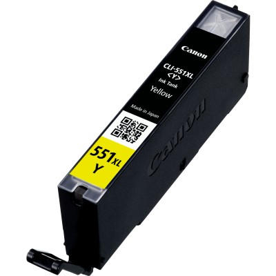 Cartucho de Tinta Original Canon CLI-551Y XL Alta Capacidad/