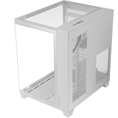 Caja Gaming MiniTorre Mars Gaming MC-3CM/ Blanco