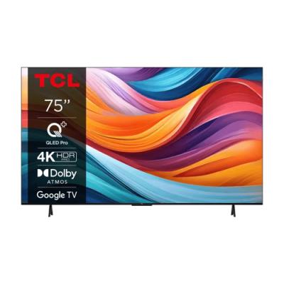 Televisor TCL QLED Pro 75T7B 75'/ Ultra HD 4K/ Smart TV/ WiFi