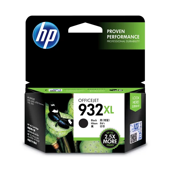 Cartucho de Tinta Original HP nº932 XL Alta Capacidad/ Negro