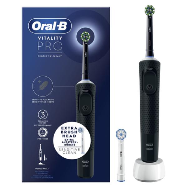 Cepillo Dental Braun Oral-B Vitality Pro/ Negro