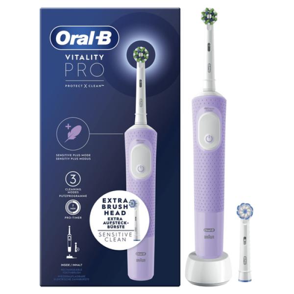 Cepillo Dental Braun Oral-B Vitality Pro/ Purpura