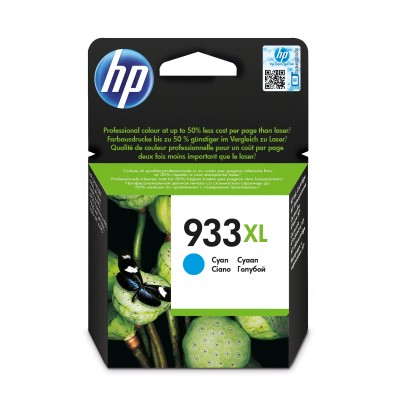 HP 933XL Alta Capacidad Cian CN054AE - Cartucho de Tinta