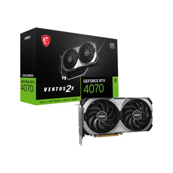 Msi vga nvidia rtx 4070 ventus 2x e 12g oc