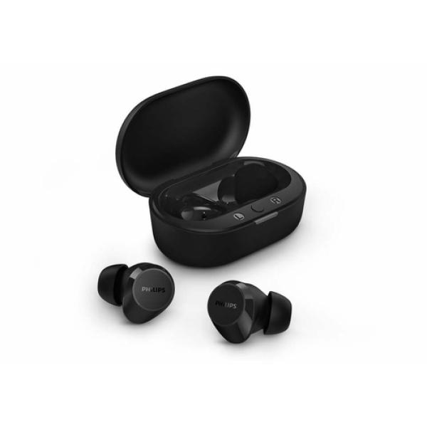 Auriculares Bluetooth Philips TAT1209 con estuche de carga/ Autonomía 6h/ Negros