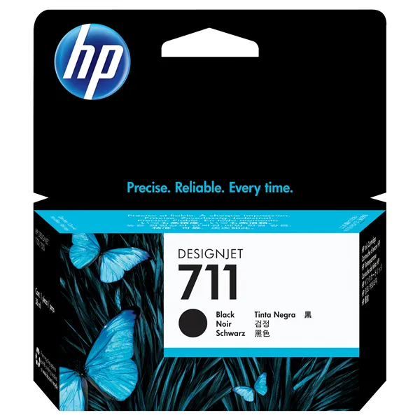 HP 711 Negro CZ129A - Cartucho de Tinta Original