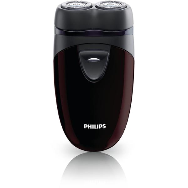 Afeitadora Philips Pq206/18 2 Cabezales Se Adapta A Las Curvas De La Cara Inalambrica 2 Pilas Aa