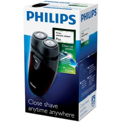 Afeitadora Philips Pq206/18 2 Cabezales Se Adapta A Las Curvas