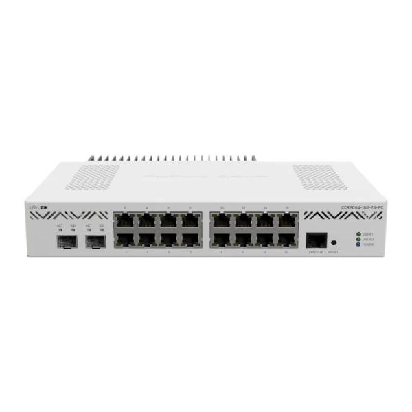 Mikrotik ccr2004-16g-2s+pc router 16xgbe 2x10sfp+