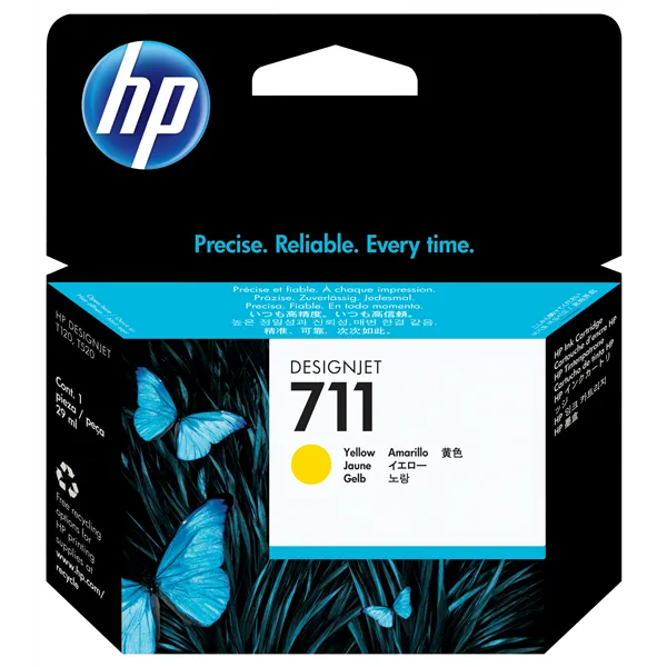 HP 711 Amarillo Original | Tóner CZ132A