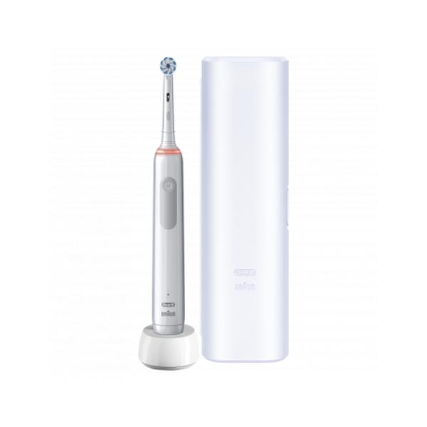 Cepillo Dental Braun Oral-B Vitality Pro 3 3500/ Incluye 2 Recambios/ Blanco