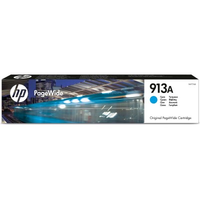 HP 913A Cian F6T77AE - Cartucho de Tinta Original