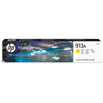 HP 913A Amarillo F6T79AE - Cartucho de Tinta Original