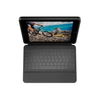 Funda con Teclado Logitech Rugged Folio para Tablets Apple iPad