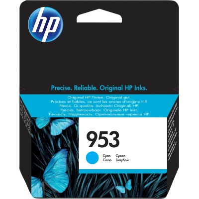 HP 953 Cian F6U12AE - Cartucho de Tinta Original